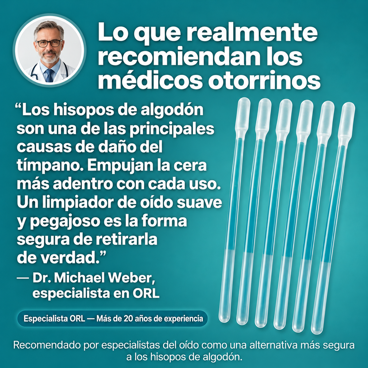 Limpiador de oidos